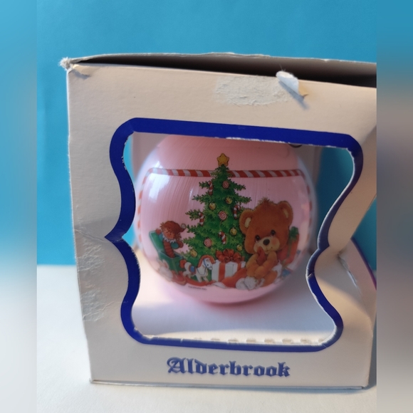 3/$25💙Baby’s First Christmas Satin Ornament Ball pink - Picture 6 of 8